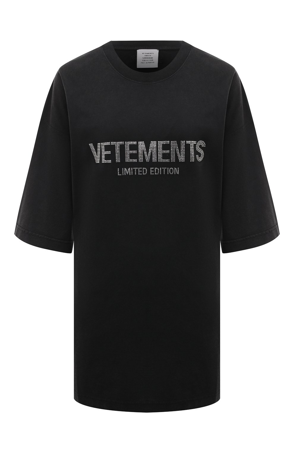 Хлопковая футболка VETEMENTS, арт. UA65TR250C, фото 1