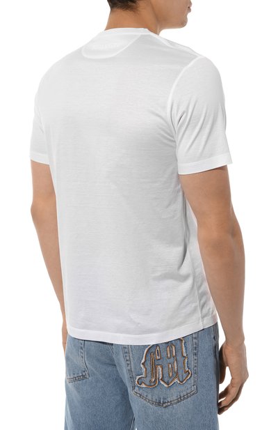 Хлопковая футболка STEFANO RICCI, арт. MNH4102990/TE0001, фото 4