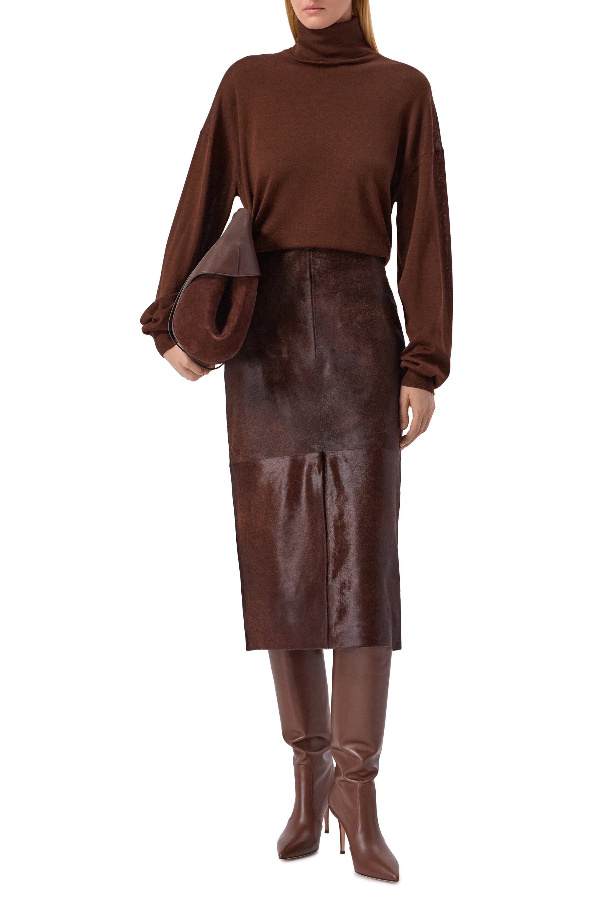 Юбка из шкуры теленка CO, арт. 3397ACHL-F25, фото 2