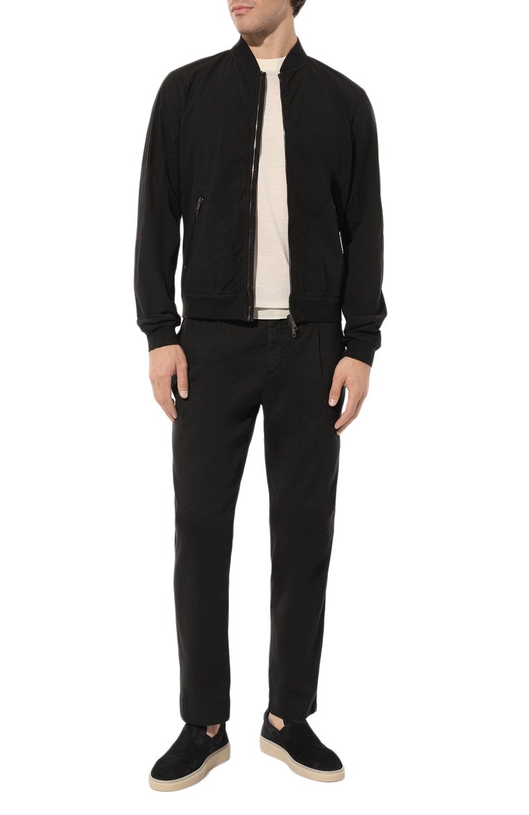 Хлопковый бомбер TRANSIT, арт. CFUTRTG163, фото 2