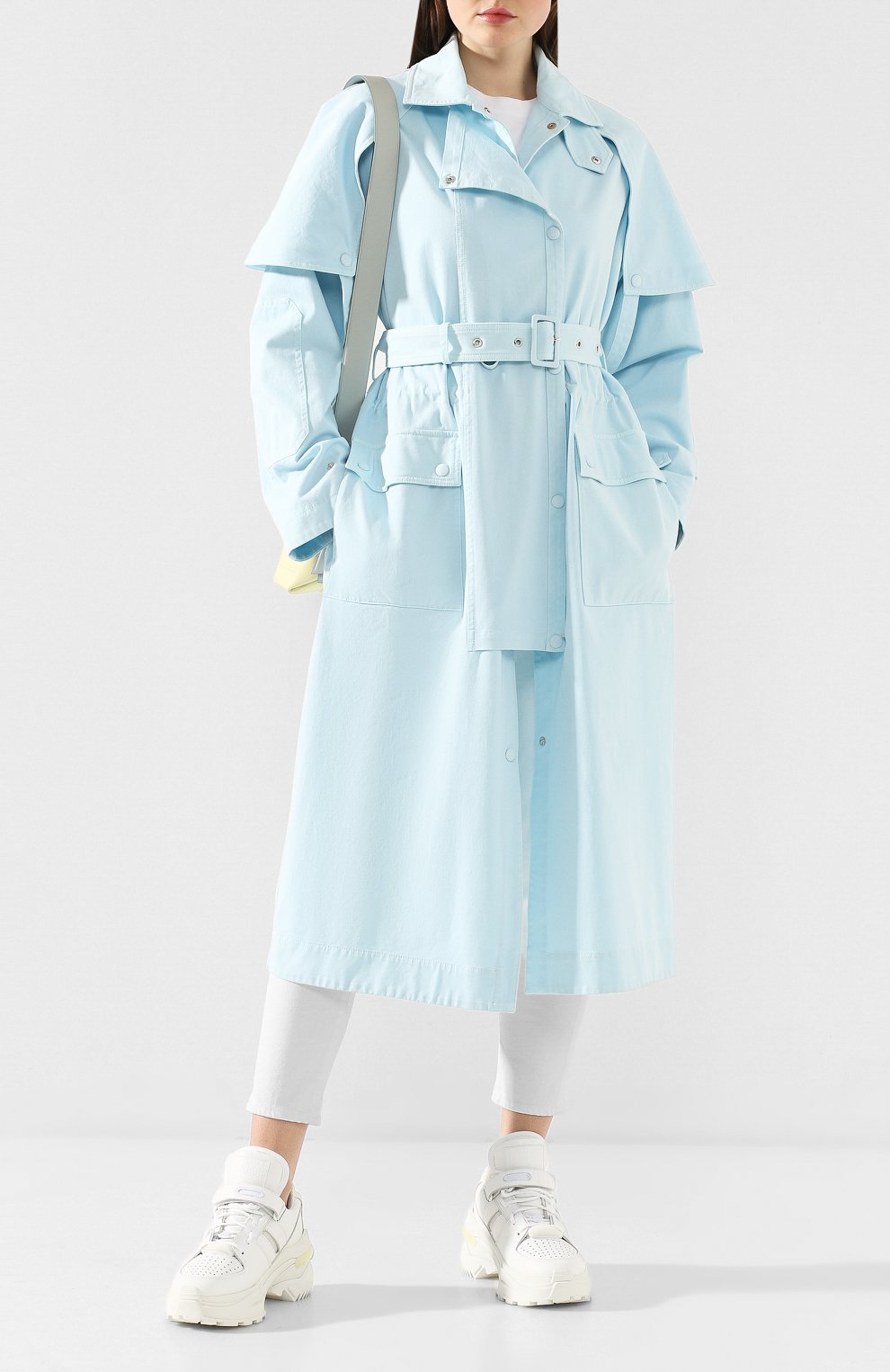 Хлопковый тренч STELLA MCCARTNEY, арт. 597950/SLA53, фото 2