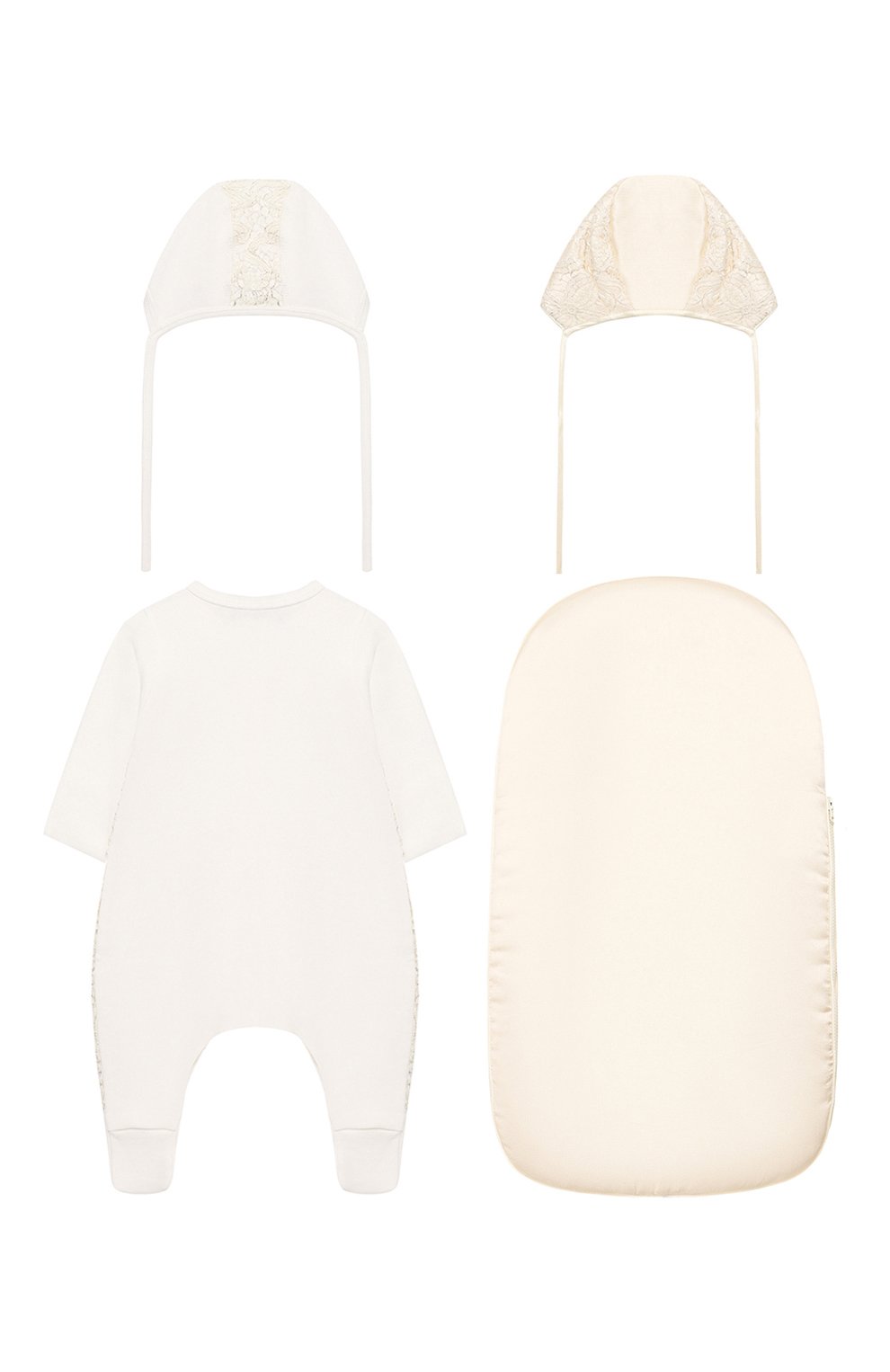 Комплект на выписку топаз CHEPE белого цвета по цене 29160 руб., арт. 051152, фото 5 Комплект на выписку топаз CHEPE, арт. 051152, фото 5