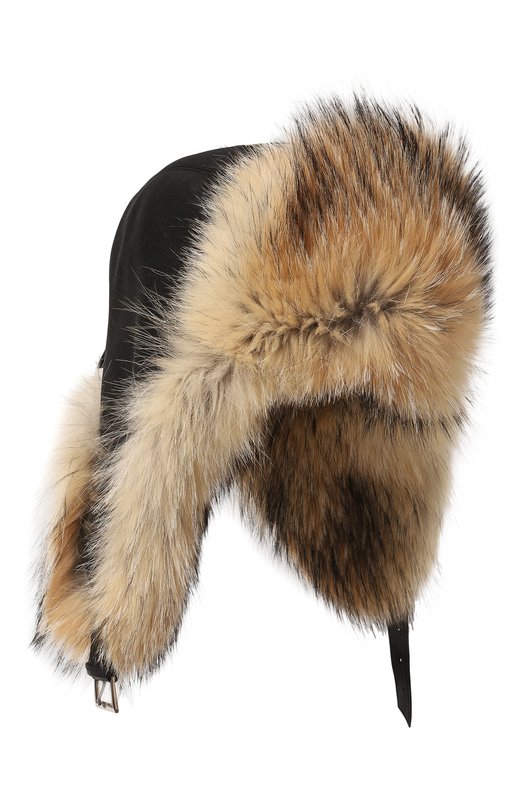 Шапка-ушанка Майкл из меха койота FurLand 0201413010002200008 Разноцветный 0201413010002200008