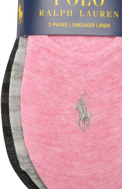 Комплект из пары носков POLO RALPH LAUREN голубого цвета по цене 1350 руб., арт. 455755189, фото 2 Комплект из пары носков POLO RALPH LAUREN, арт. 455755189, фото 2