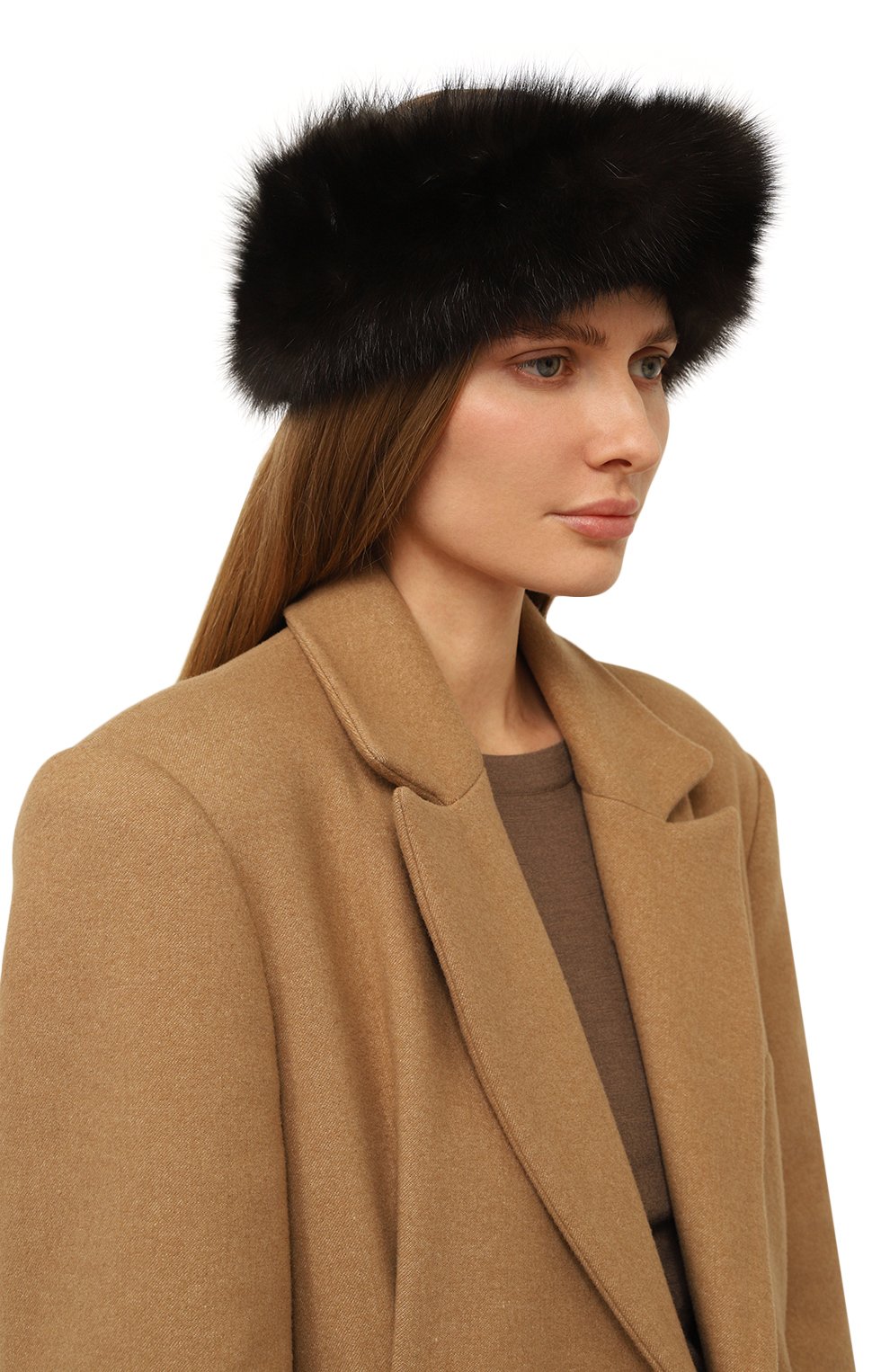 Меховой ободок из соболя BLACK SABLE, арт. BS-005НВ, фото 2