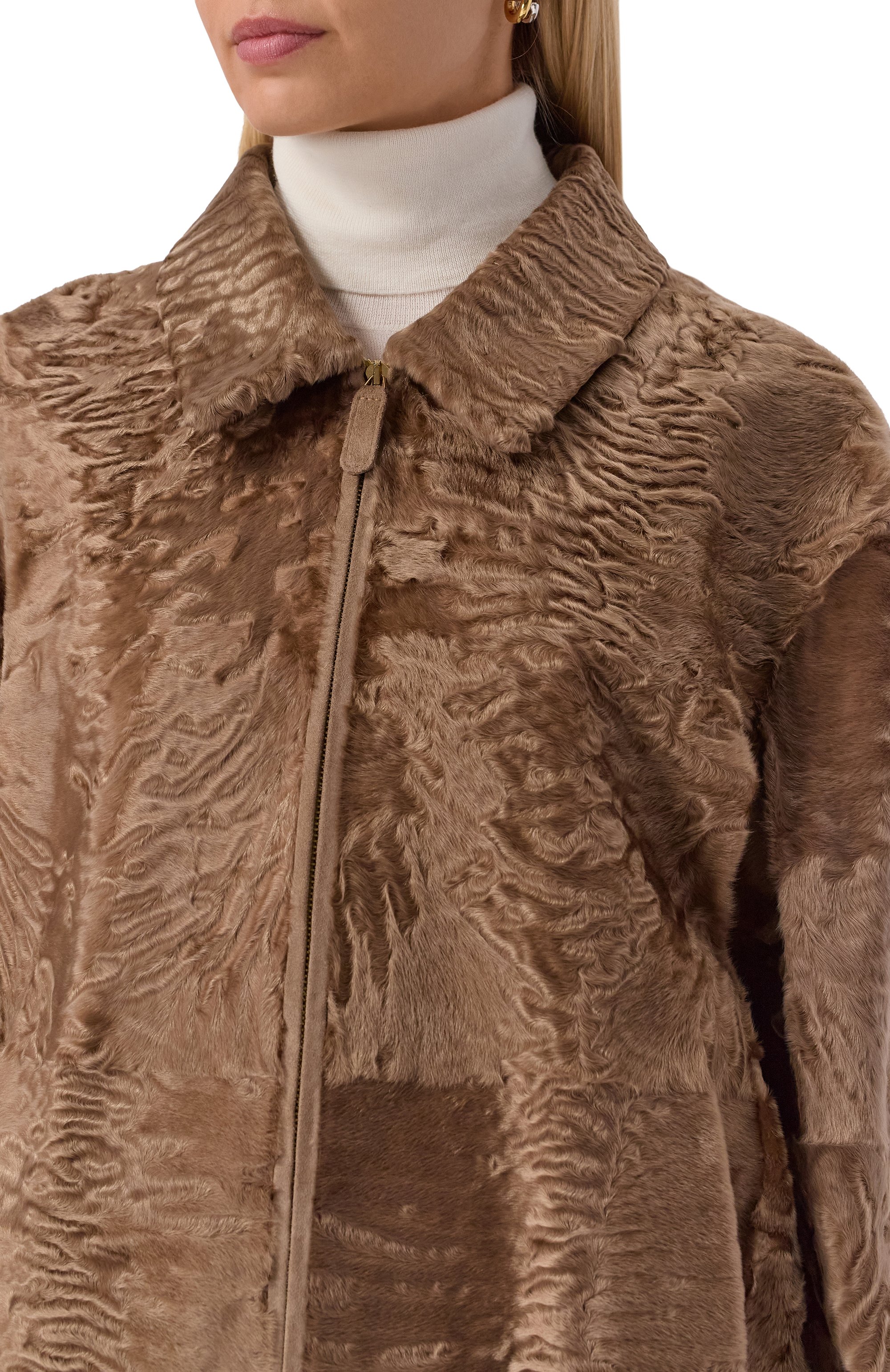 Бомбер из свакары MVST, арт. M020/SWAKARA NUT, фото 5