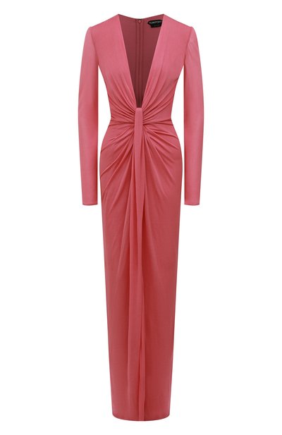 Женское платье из вискозы TOM FORD, арт. ABJ181-FAX216