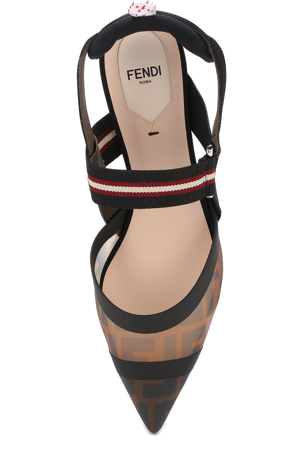 Текстильные туфли FENDI, арт. 8J6716 A2D7, фото 5