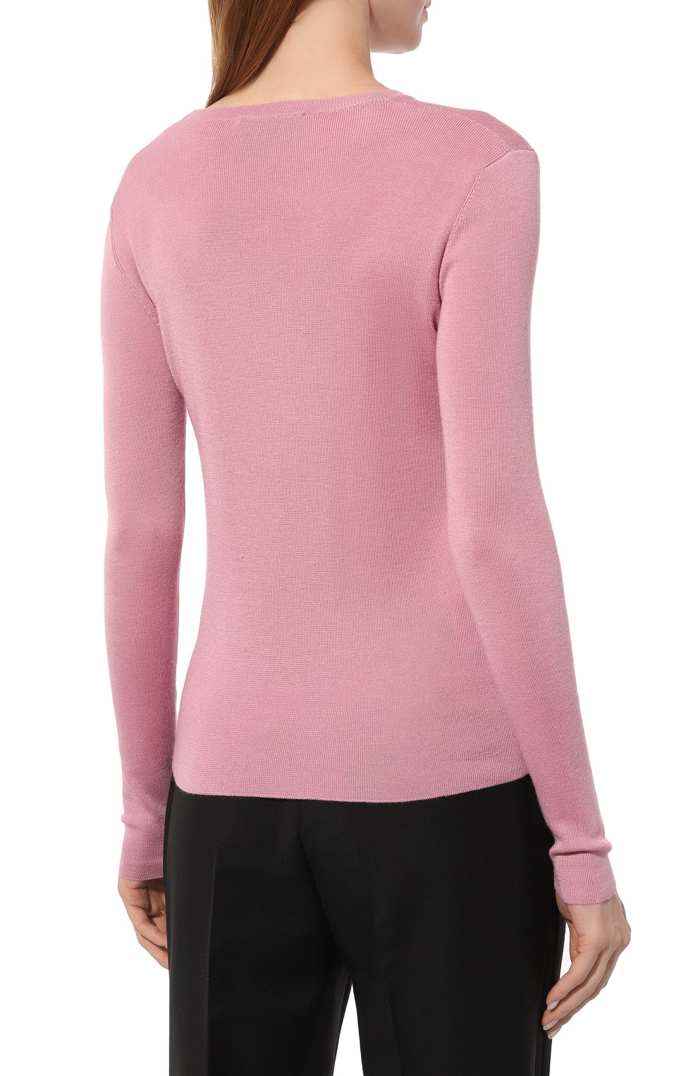 Пуловер из кашемира и шелка PRADA, арт. P24I34-40J-F0028-131, фото 4