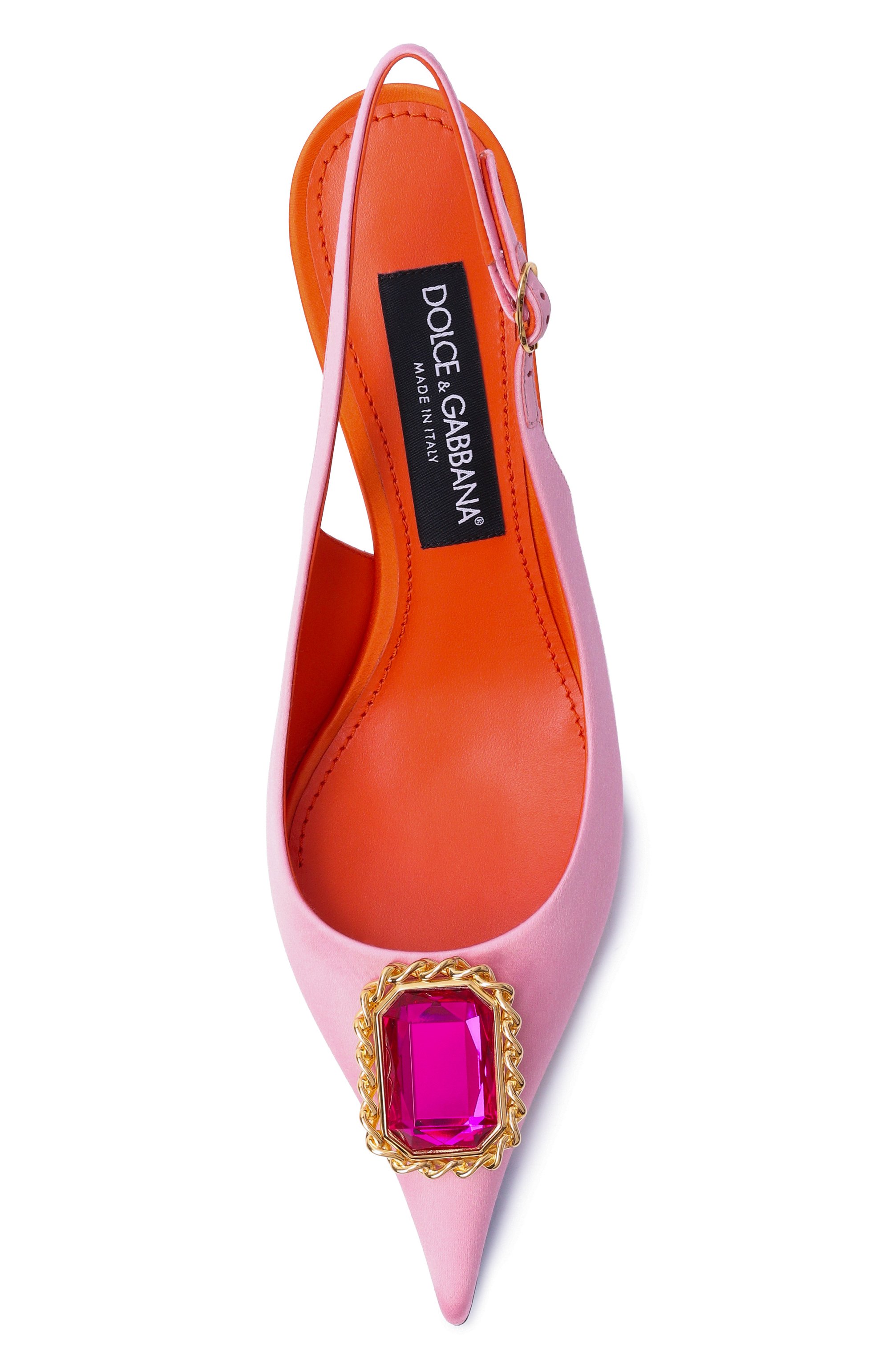 Текстильные туфли DOLCE & GABBANA, арт. CG1013/AX102, фото 6