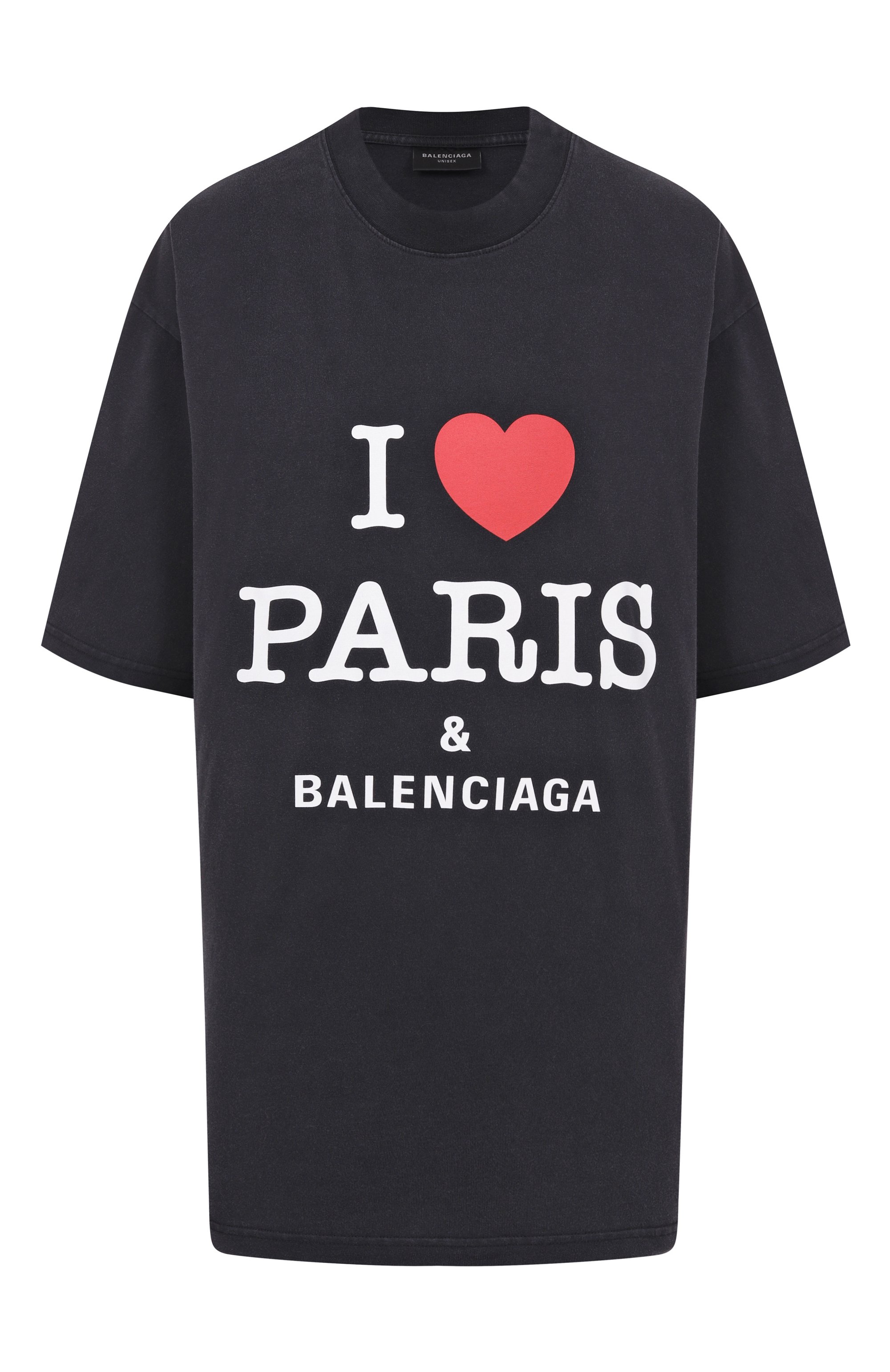 Хлопковая футболка BALENCIAGA, арт. 764235/TRVU9, фото 1