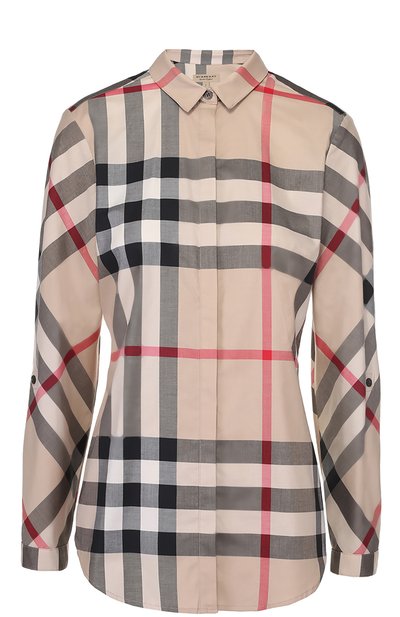 Женская хлопковая рубашка BURBERRY, арт. 3918091
