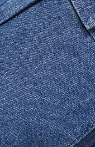 Укороченные джинсы-скинни с отворотами LORO PIANA, арт. FAI1456, фото 5