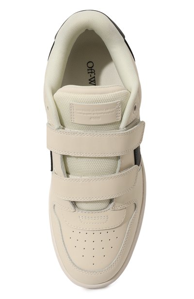 Кожаные кеды out of office OFF-WHITE, арт. 0BIA008S24LEA001/28-34, фото 5