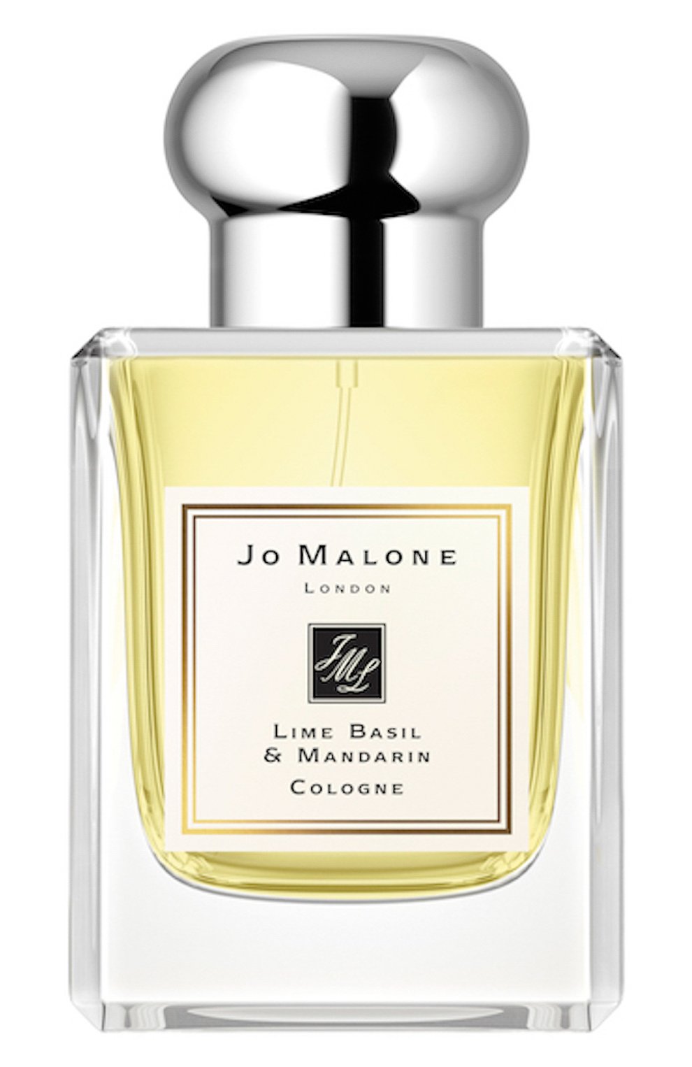 Одеколон lime basil & mandarin (50ml) JO MALONE LONDON бесцветного цвета по цене 8000 руб., арт. LA6G-01, фото 1 Одеколон lime basil & mandarin (50ml) JO MALONE LONDON, арт. LA6G-01, фото 1