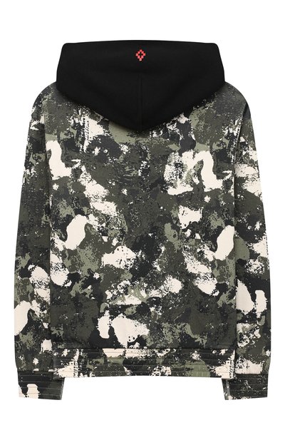 Хлопковое худи MARCELO BURLON KIDS OF MILAN, арт. 20I/B/MB/2103/0020/8-14Y, фото 2