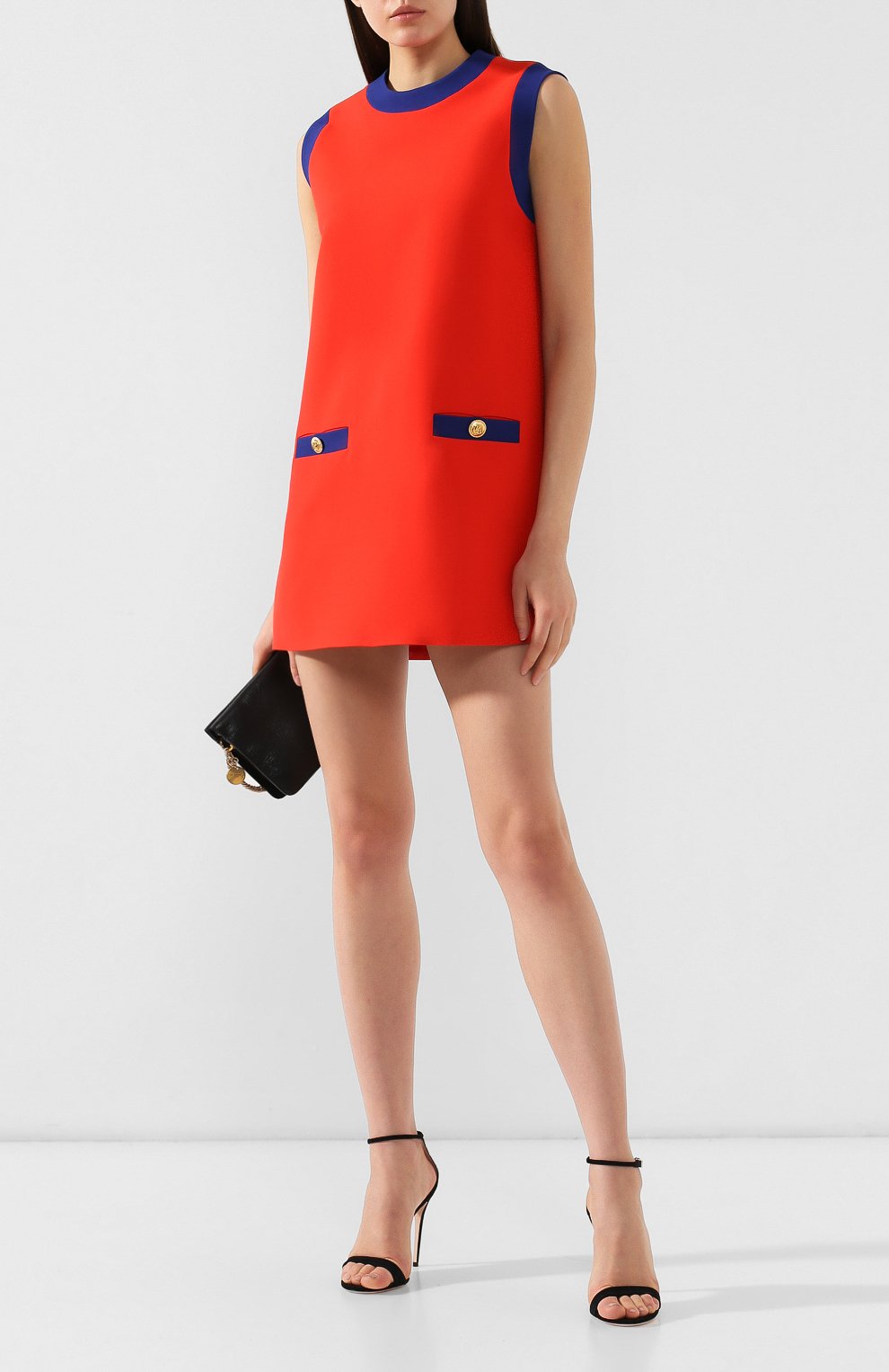 Платье из смеси шерсти и шелка GUCCI, арт. 572280/ZHM88, фото 2
