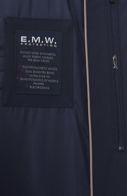 Пуховик Paul&Shark 15312008/4XL Синий  15312008/4XL Фото 7