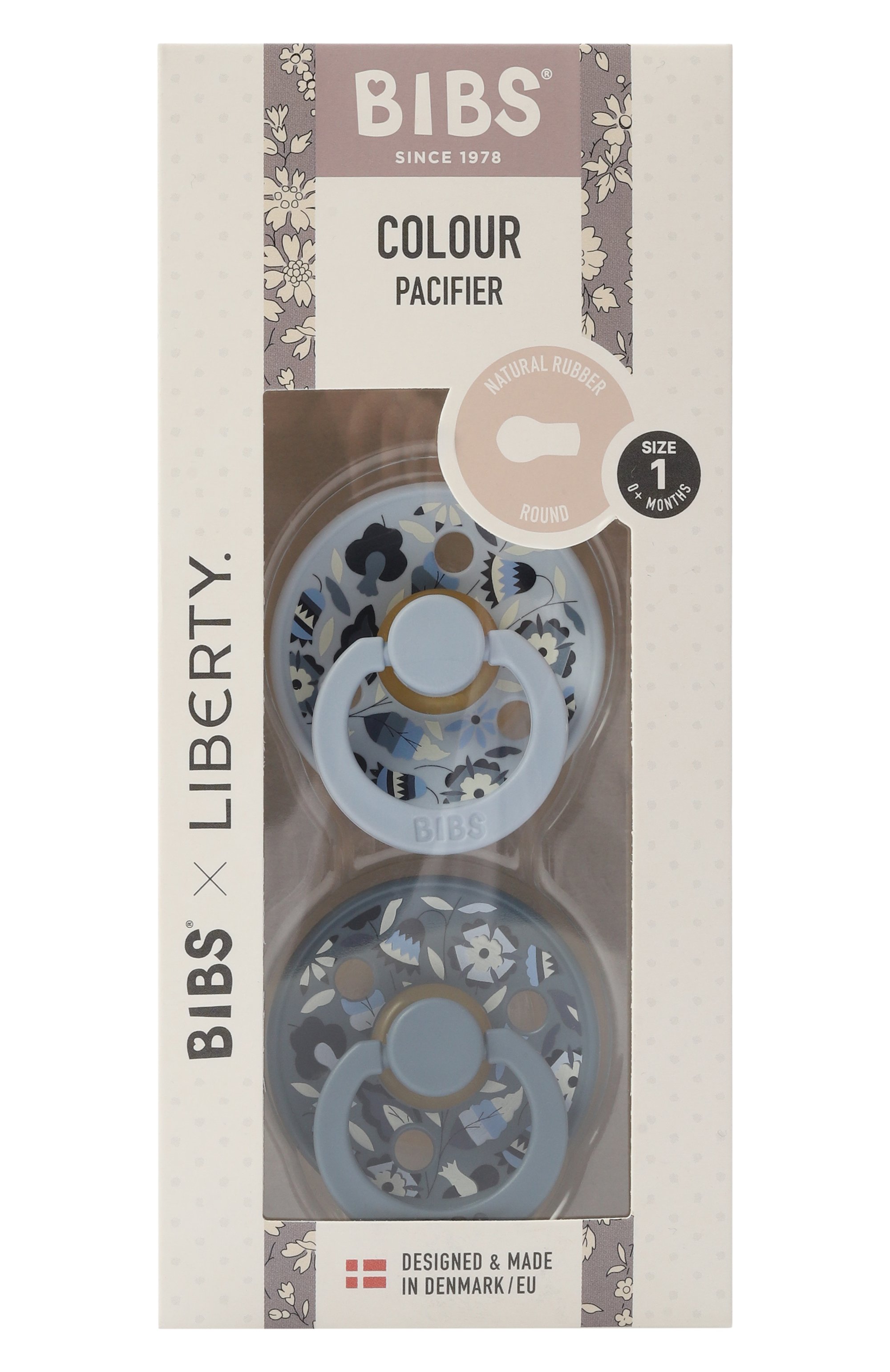 Набор из двух пустышек bibs x liberty BIBS, арт. 11020102, фото 1