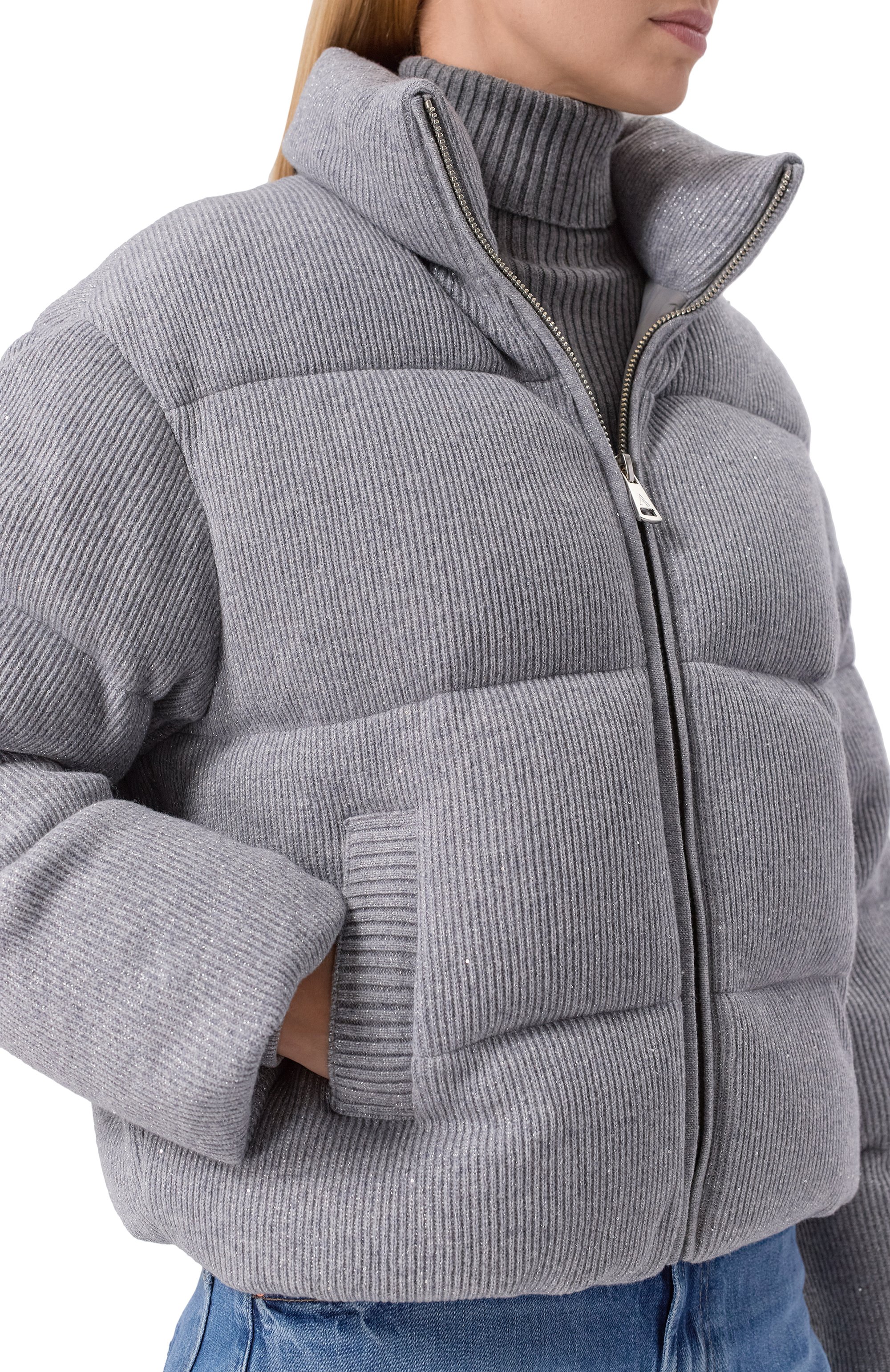 Пуховик из шерсти и кашемира ADDICTED, арт. MK116.1-1, фото 5