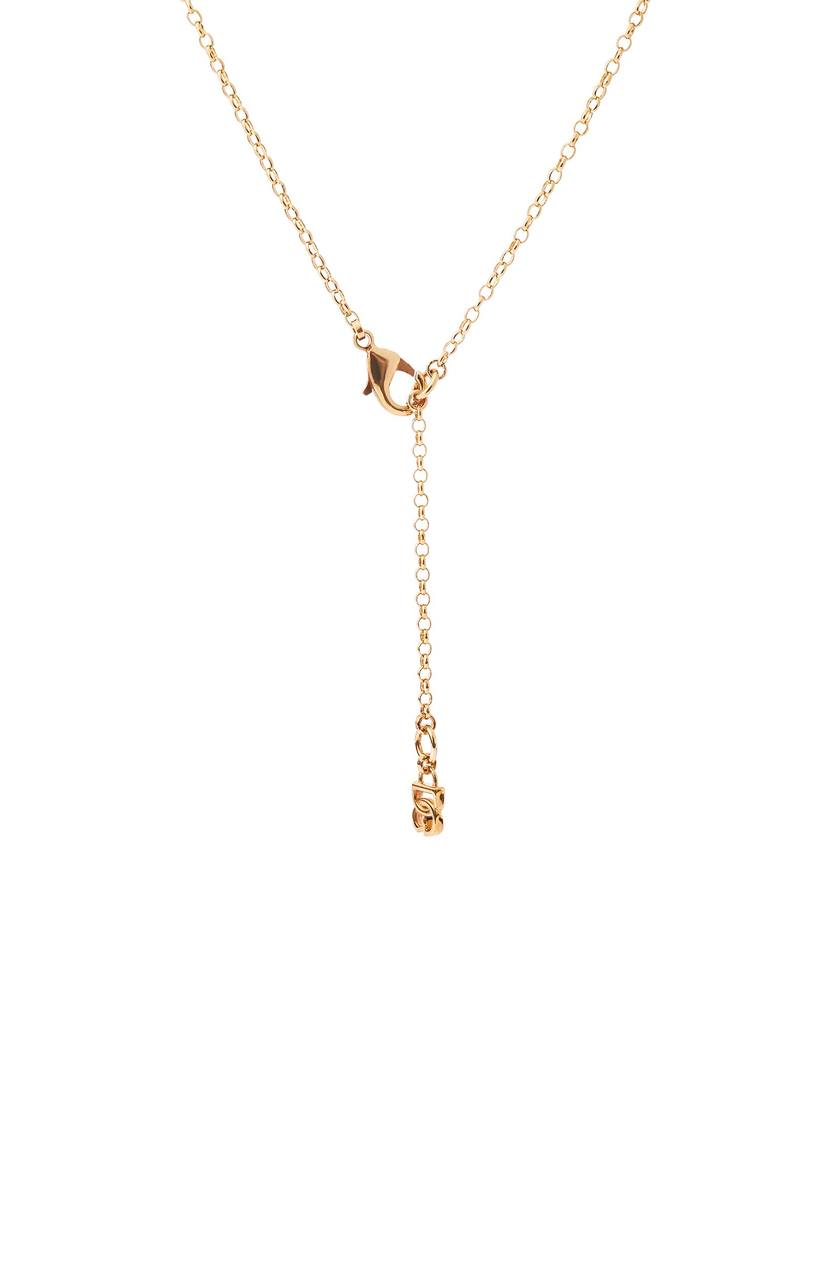 Колье DOLCE & GABBANA золотого цвета по цене 56500 руб., арт. WNQ4S3/W1111, фото 4 Колье DOLCE & GABBANA, арт. WNQ4S3/W1111, фото 4
