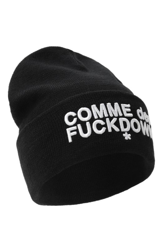 Шапка Comme des Fuckdown CFACX00241 Чёрный CFACX00241