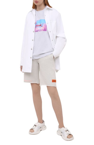 Хлопковая футболка MSGM, арт. 3045MDM07 217296, фото 2