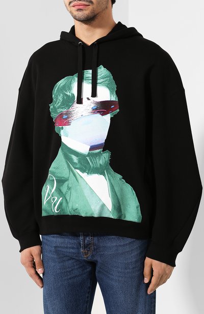 Хлопковое худи valentino x undercover VALENTINO, арт. SV0MF06Y5PC, фото 3