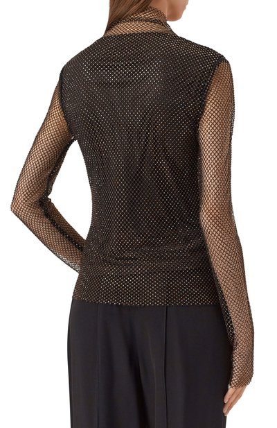 Топ с отделкой стразами SPORTMAX, арт. GERARDA, фото 4