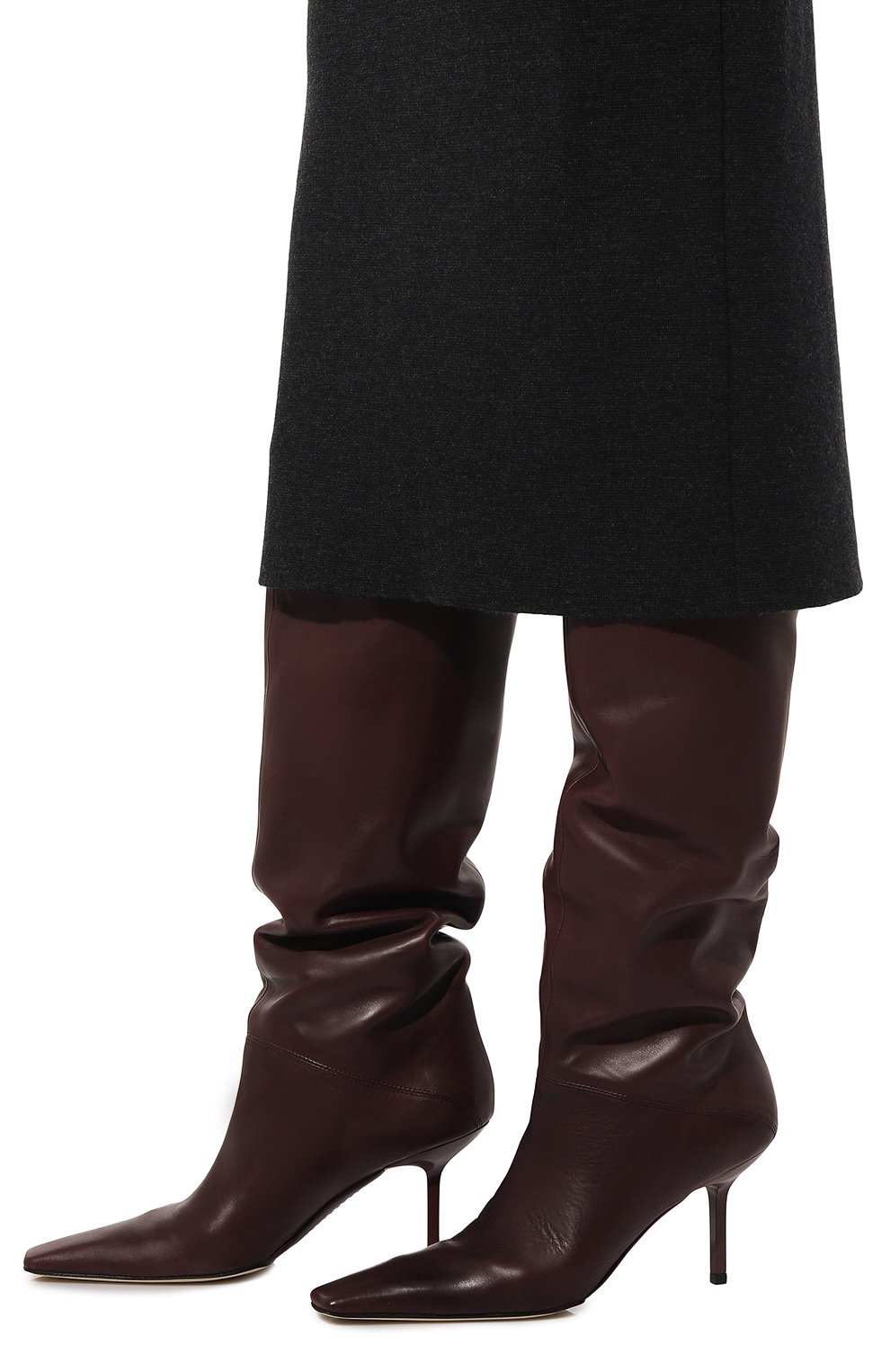 Кожаные сапоги orsola 75 ARMARIUM, арт. ARMFWSC04NA02014, фото 3