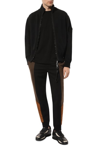 Джоггеры из хлопка и шерсти BOSS, арт. 50495910, фото 2