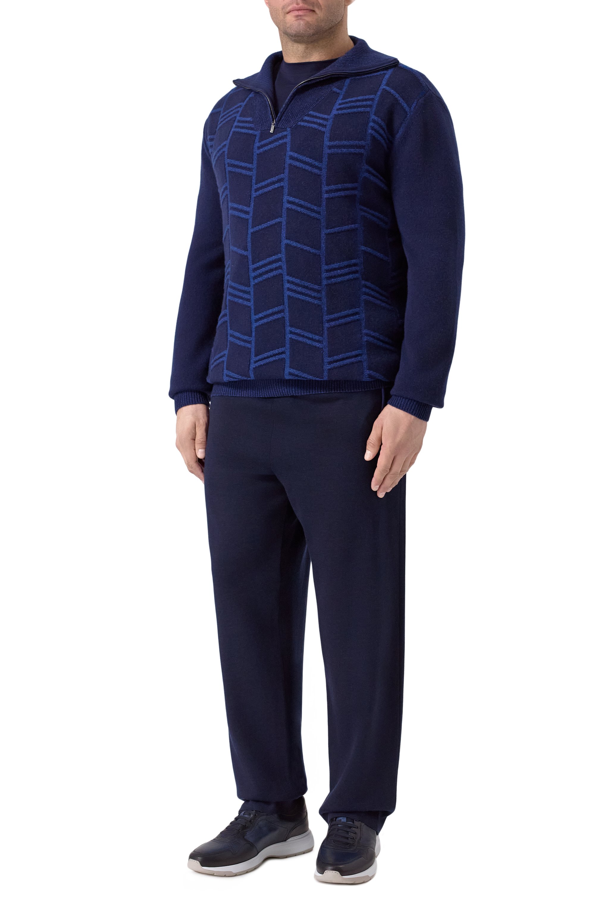 Свитер из кашемира и шерсти ZILLI, арт. KSHZ01M0280VTIL00/62, фото 2