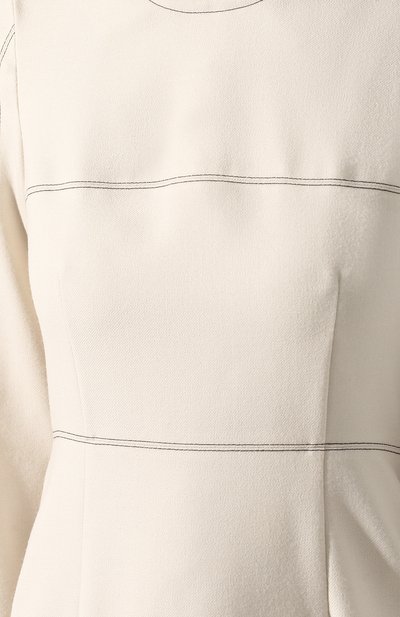 Шерстяное платье MARNI белого цвета по цене 120000 руб., арт. ABMA0341U0/TW867, фото 5 Шерстяное платье MARNI, арт. ABMA0341U0/TW867, фото 5