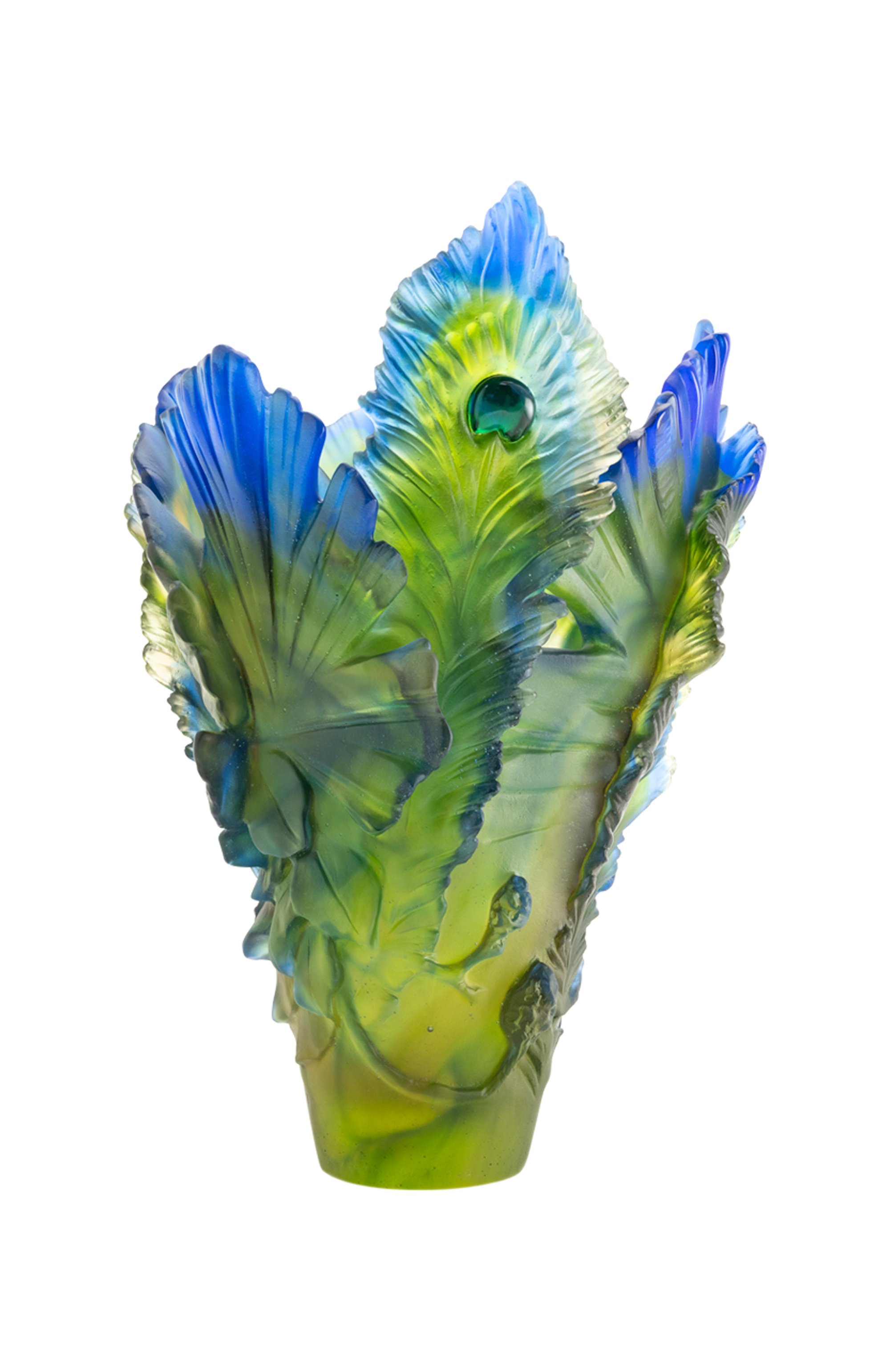 Ваза fleur de paon exotique большая DAUM, арт. 05692-2, фото 2