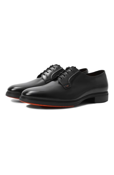 Мужские кожаные дерби easy SANTONI, арт. MGEG19291NEAXNTG