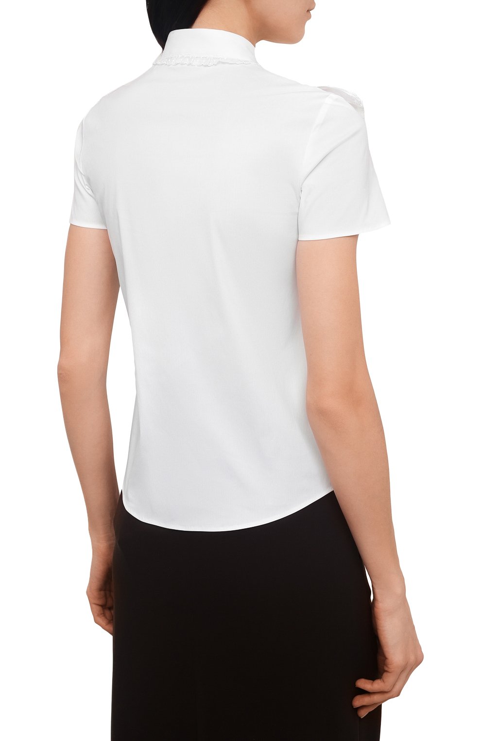 Хлопковая блузка REDVALENTINO, арт. XR0AAD75/0ES, фото 4