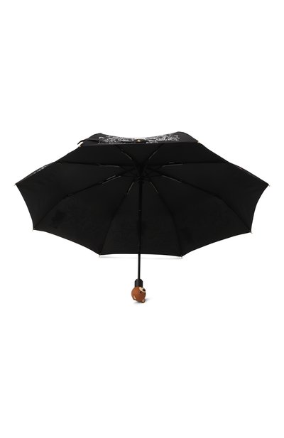 Складной зонт MOSCHINO черного цвета по цене 12500 руб., арт. 8422 0PENCL0SE, фото 3 Складной зонт MOSCHINO, арт. 8422 0PENCL0SE, фото 3