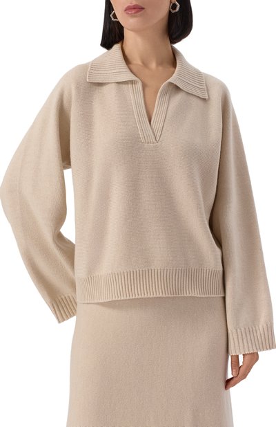 Поло из кашемира и шерсти AGNONA, арт. K310038E/4E080NE, фото 3