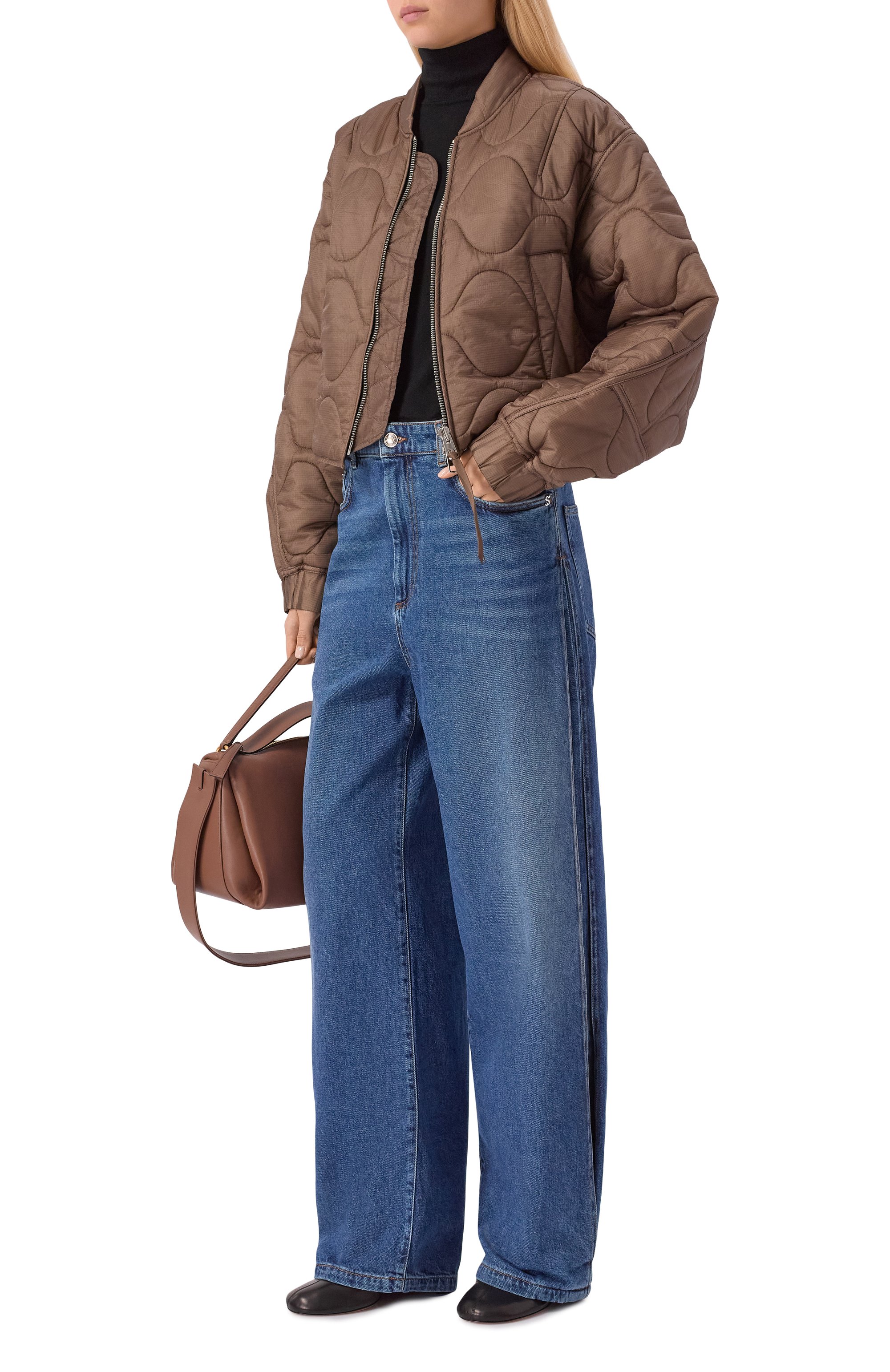 Джинсы SPORTMAX синего цвета по цене 51950 руб., арт. GAST0NE, фото 2 Джинсы SPORTMAX, арт. GAST0NE, фото 2