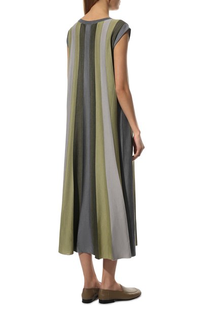 Платье из кашемира и шелка LORO PIANA, арт. FAM1203, фото 4