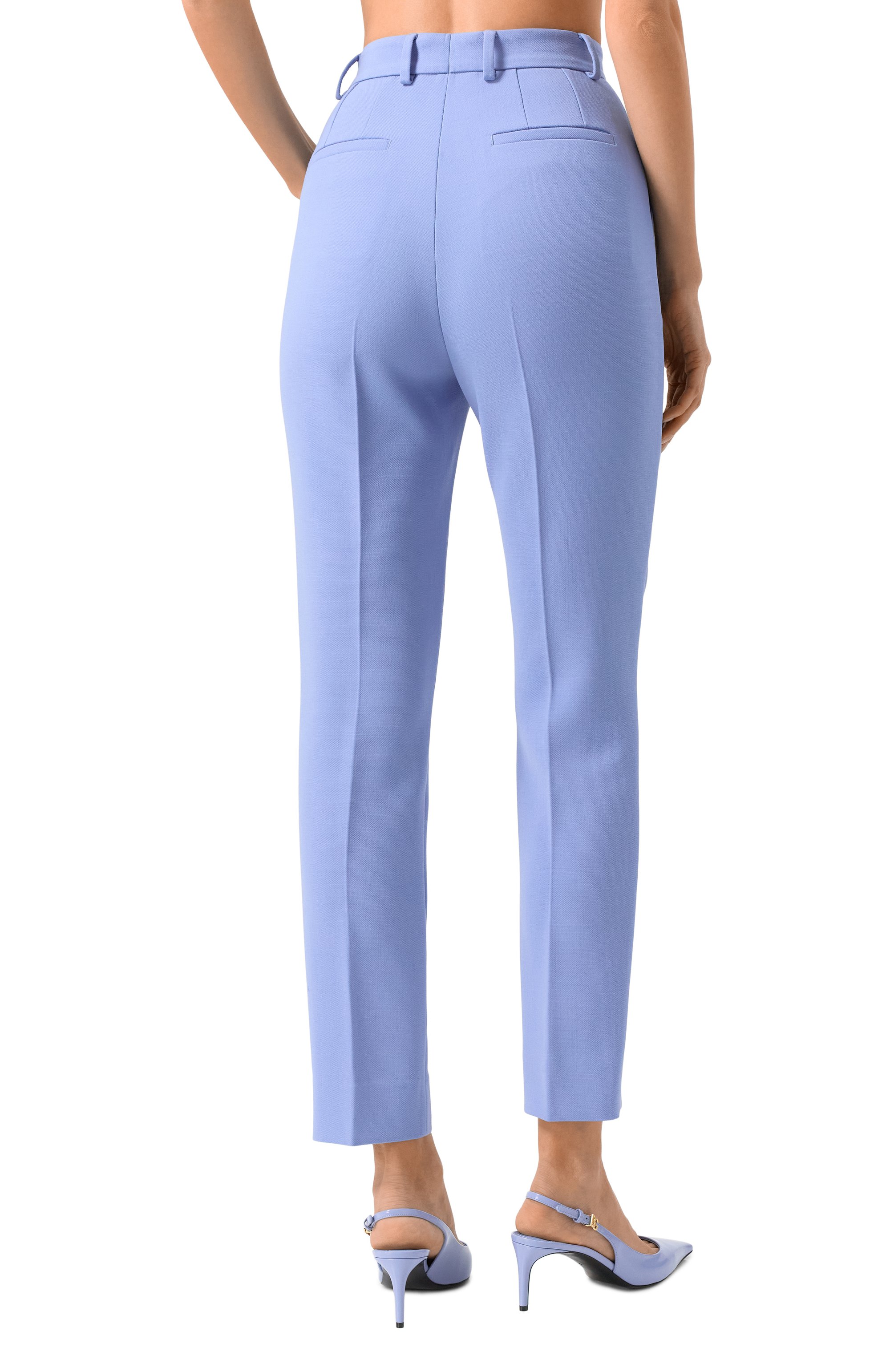 Шерстяные брюки DOLCE & GABBANA, арт. FTAM2T/FU2L8, фото 4