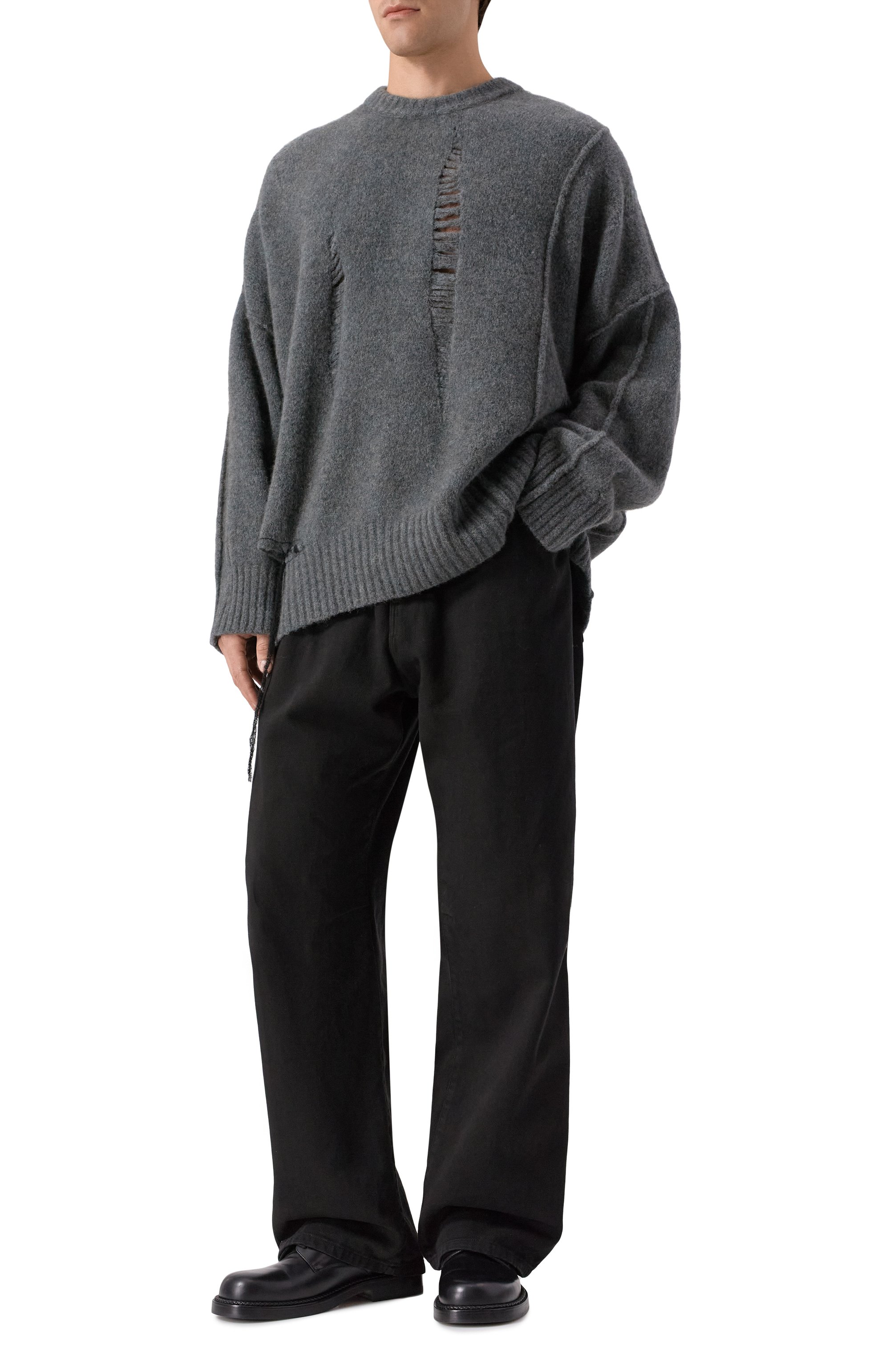 Шерстяной свитер ISABEL BENENATO, арт. UK04F25, фото 2