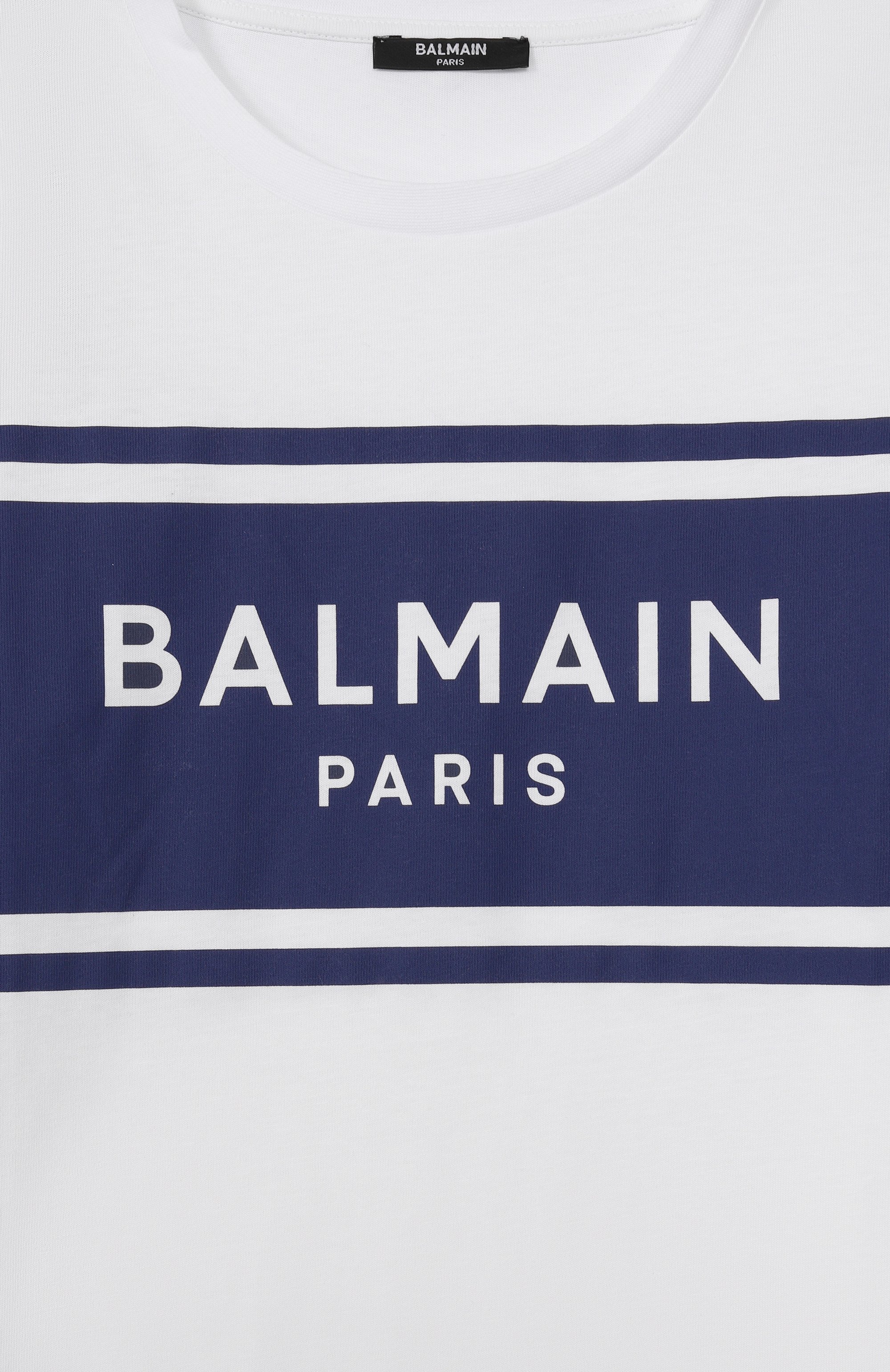 Хлопковая футболка BALMAIN, арт. BY8P11, фото 3