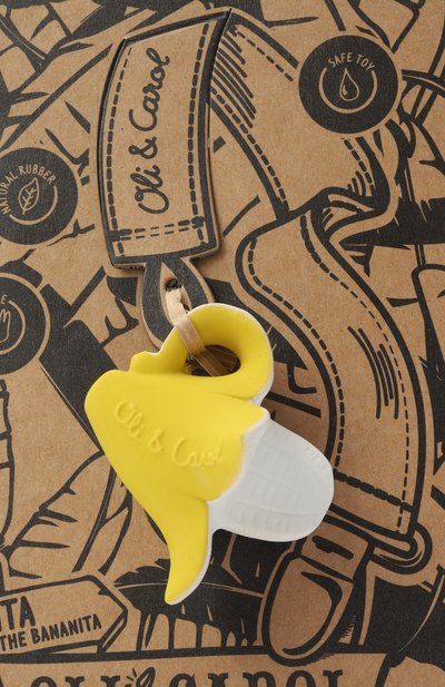 Игрушка-прорезыватель для зубов annita the banana OLI&CAROL, арт. L-CHEWY-BANANA, фото 2