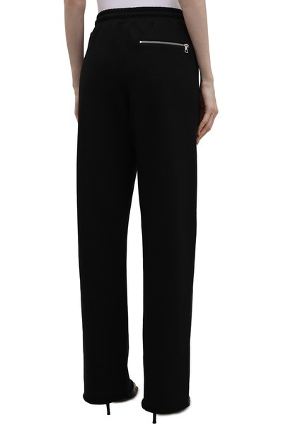 Хлопковые брюки DRIES VAN NOTEN черного цвета по цене 39950 руб., арт. 212-031122-3612, фото 4 Хлопковые брюки DRIES VAN NOTEN, арт. 212-031122-3612, фото 4
