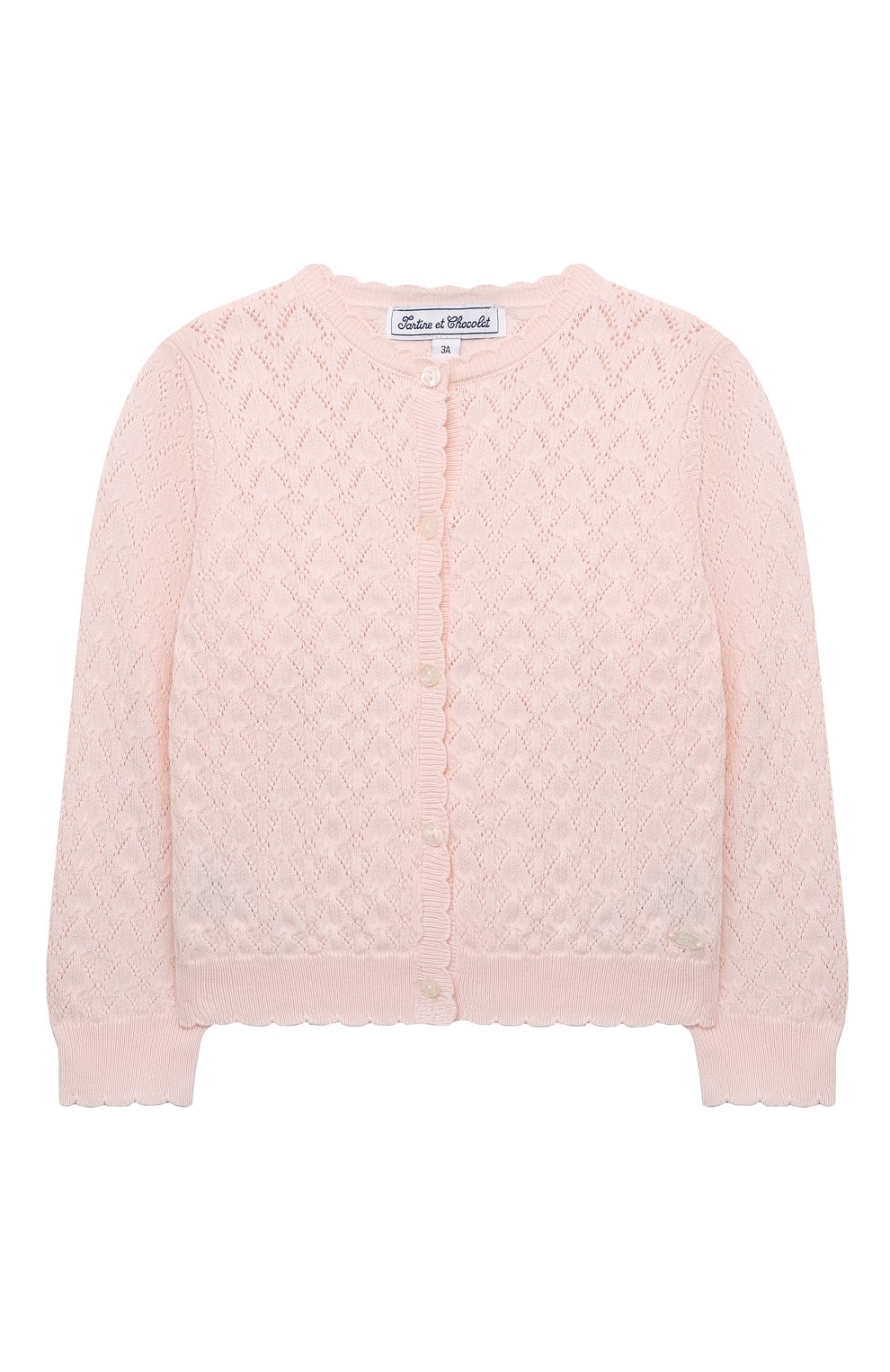 Хлопковый кардиган TARTINE ET CHOCOLAT, арт. TY18001, фото 1