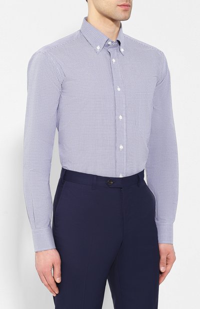 Хлопковая сорочка BRIONI, арт. SCAA0M/P8029, фото 3