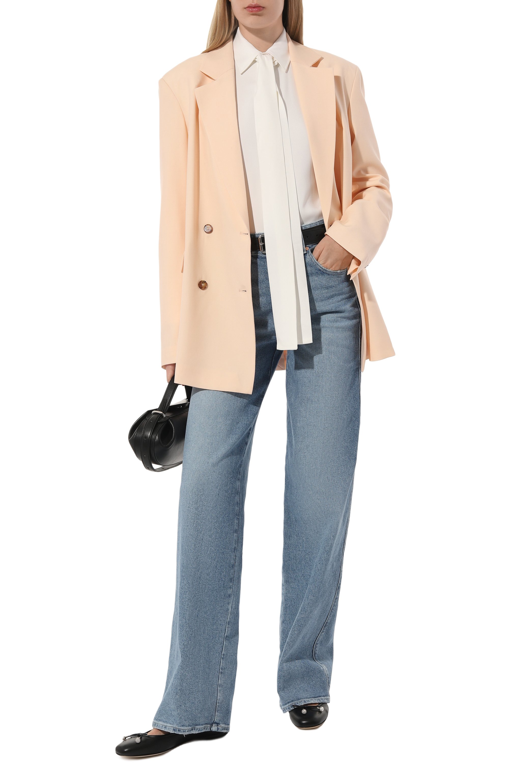 Блузка из вискозы KITON, арт. D48407K0956C, фото 2