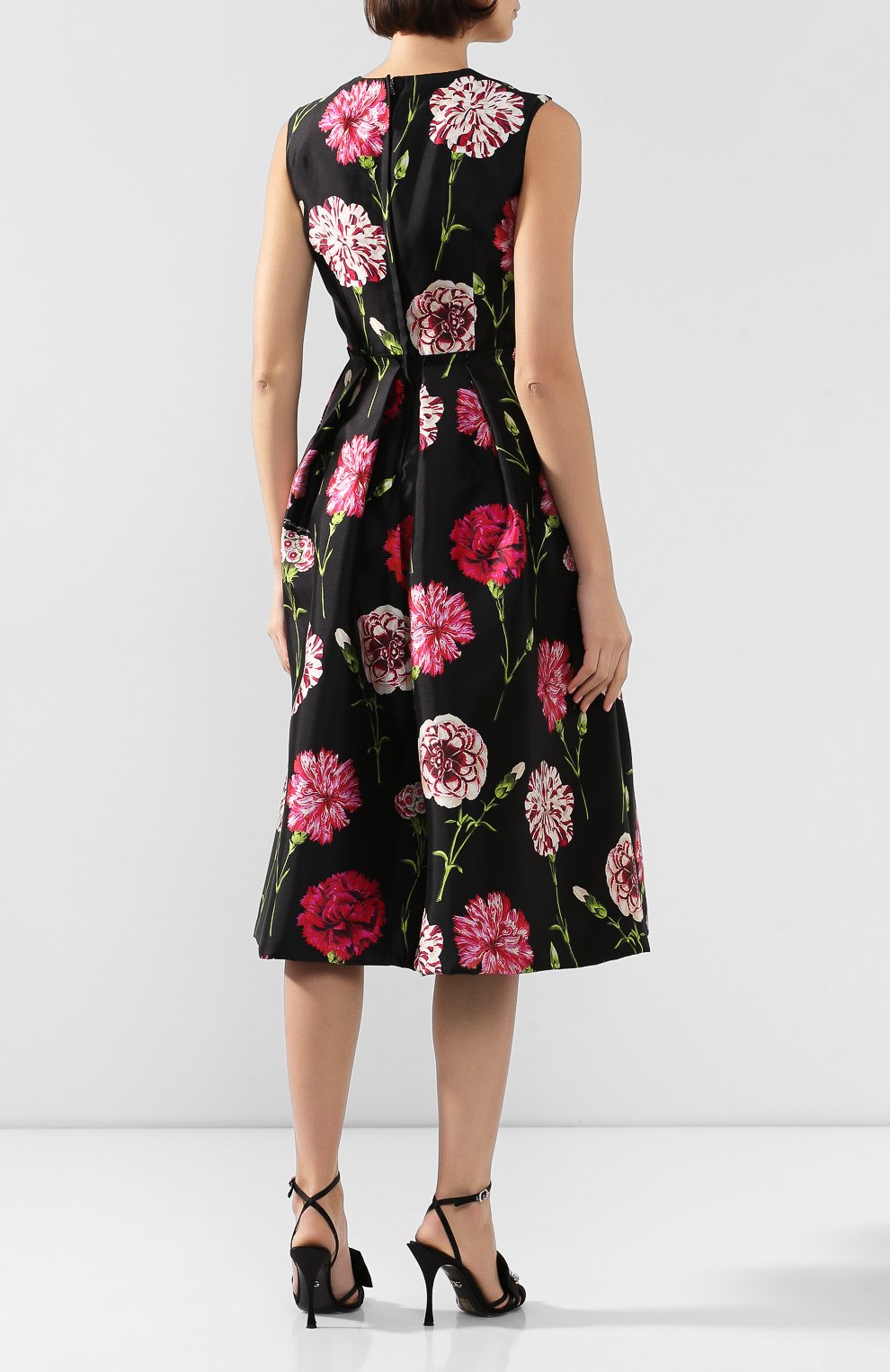 Шелковое платье DOLCE & GABBANA, арт. F6G7HT/HS180, фото 4