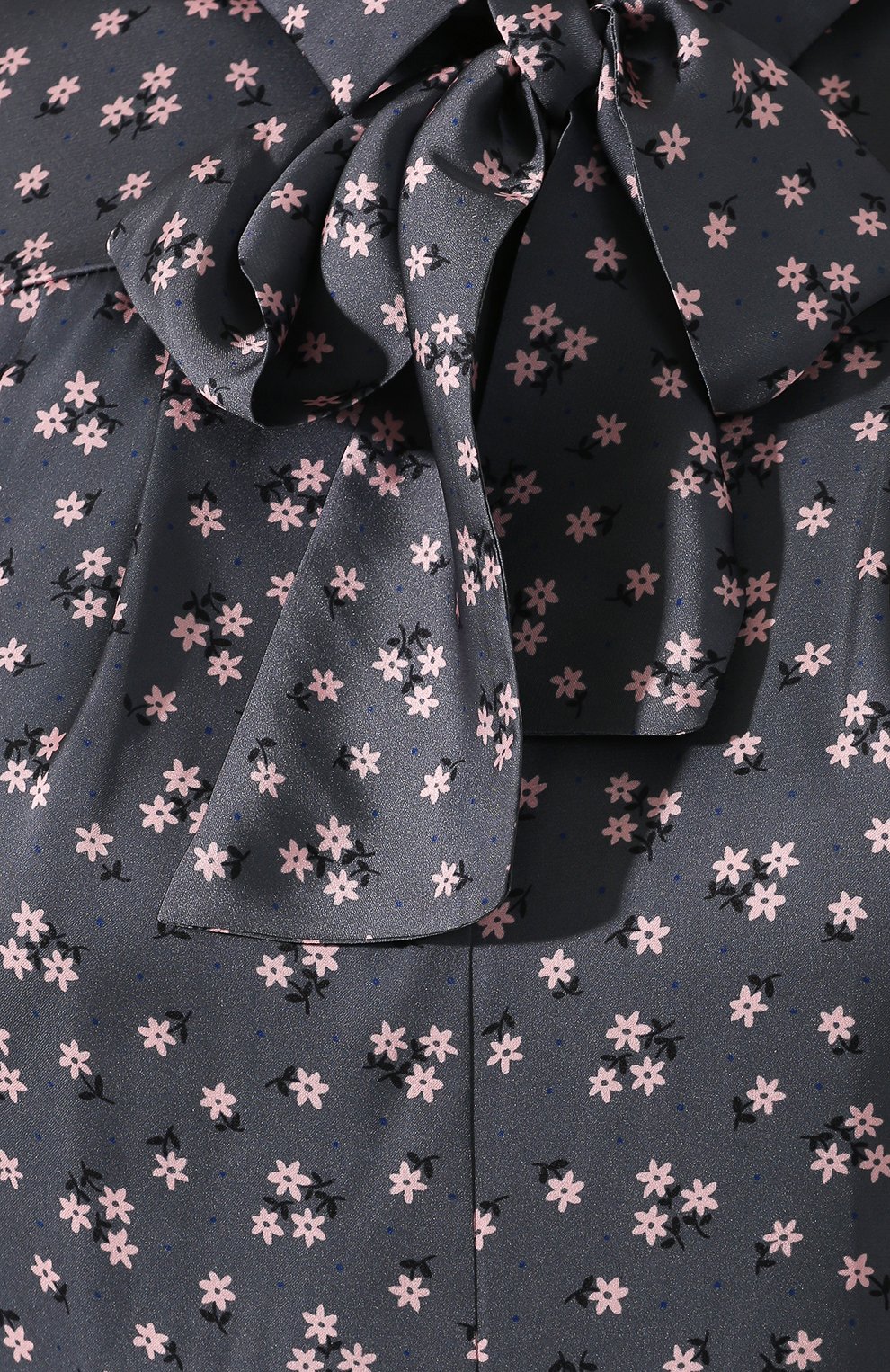 Платье TEREKHOV GIRL серого цвета по цене 23000 руб., арт. 2D124/8230.CP903/W20, фото 5 Платье TEREKHOV GIRL, арт. 2D124/8230.CP903/W20, фото 5